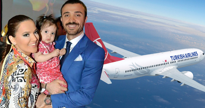 DEMET AKALIN UÇAKTA OLAY ÇIKARDI!