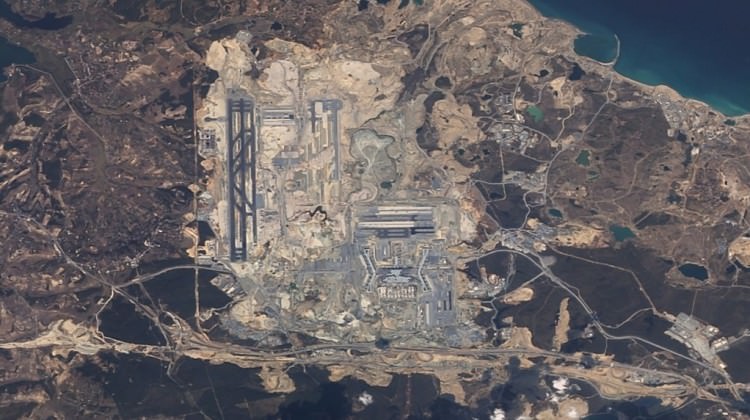 3. HAVALİMANI RASAT TARAFININDAN GÖRÜNTÜLENDİ