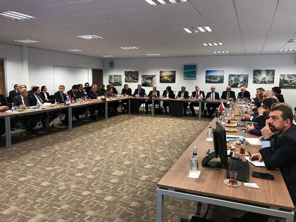 İYH ŞANTİYESİNDE ORAT TOPLANTISI YAPILDI