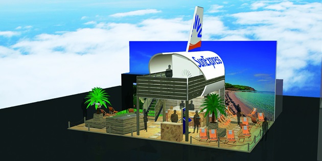 SUNEXPRESS BERLİN FUARINA YAZ KONSEPTİ İLE KATILDI!