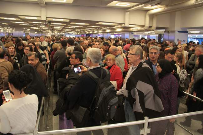ATATÜRK HAVALİMANINDA ‘POLNET’ ÇİLESİ!