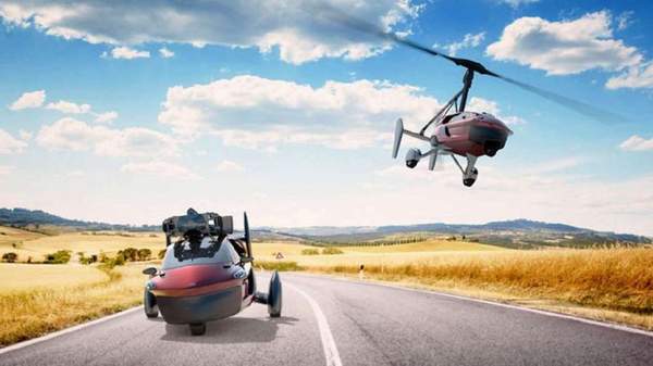 OTOMOBİL UÇAR GİDER!