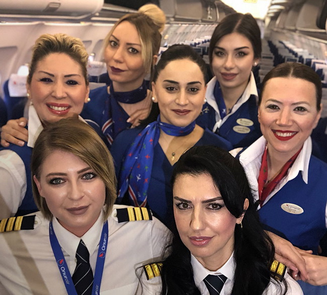 ONUR AİR’DEN KADINLAR GÜNÜNE ÖZEL UÇUŞ!