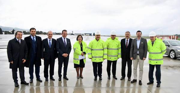 ARSLAN, ADNAN MENDERES HAVALİMANI’NI İNCELEDİ
