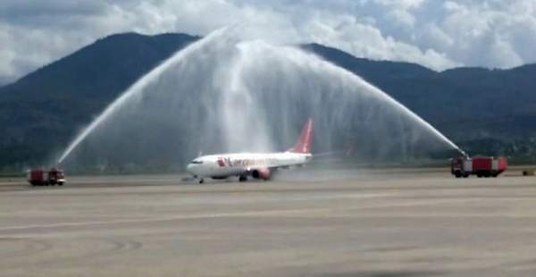 DALAMAN’A İLK TURİST UÇAĞI İSRAİL’DEN GELDİ