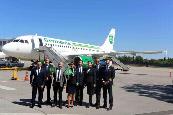 GERMANİA, BERLİN’DEN DALAMAN’A İLK SEFERİNİ YAPTI