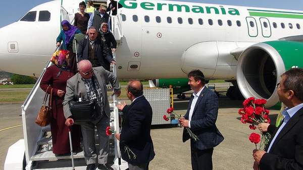 ZONGULDAK’TAN DÜSSELDORF’A UÇAK SEFERLERİ BAŞLADI