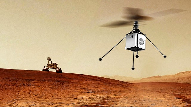 NASA MARS’A HELİKOPTER GÖNDERİYOR!