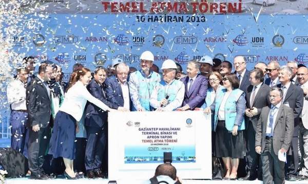 GAZİANTEP YENİ TERMİNAL BİNASI’NIN TEMELİ ATILDI!