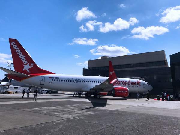 CORENDON FİLOSUNA 3 YENİ BOEING 737 MAX 8 DAHA KATILIYOR!
