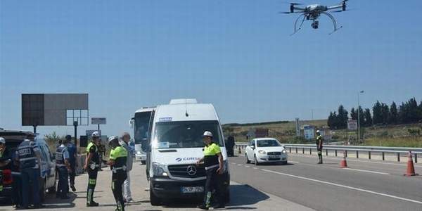 TRAFİĞE HAVADAN DENETİM