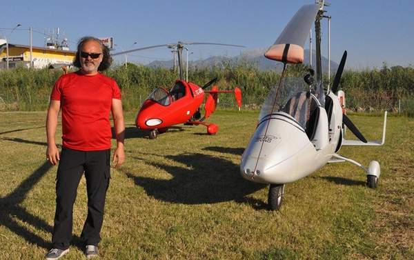 DENİZLİ’DE GYROCOPTER İLE HAVA TAKSİ TAŞIMACILIĞI