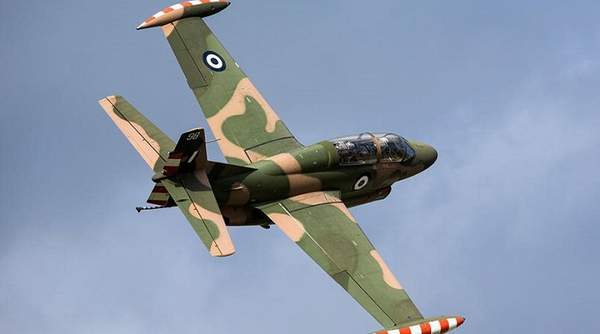 YUNANİSTAN’DA ASKERİ EĞİTİM UÇAĞI DÜŞTÜ!