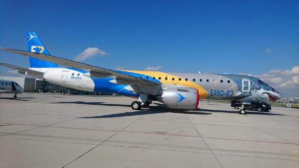 EMBRAER TEST UÇAĞI TANITIM İÇİN İSTANBUL’A GELDİ