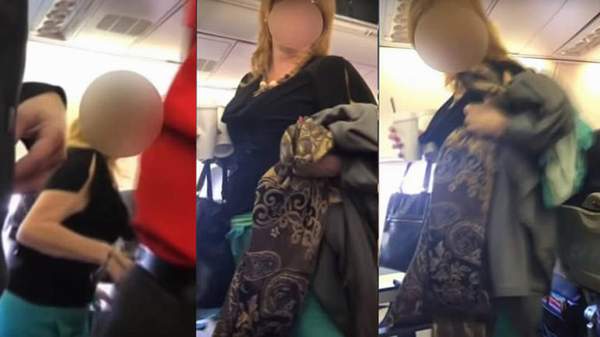 AMERİKA UÇAĞINDA IRKÇILIK (VİDEOLU)