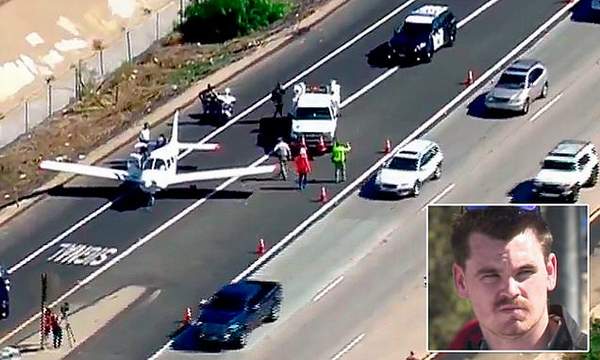 UÇAK OTOYOLA İNDİ ! (VİDEOLU)