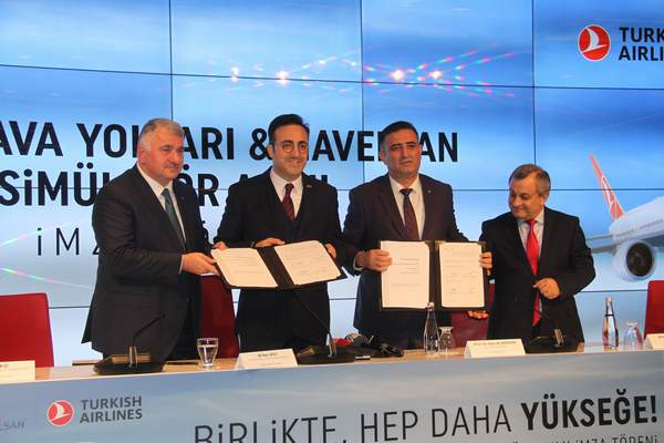 THY SİMÜLATÖR TEMİNİ İÇİN HAVELSAN İLE EL SIKIŞTI