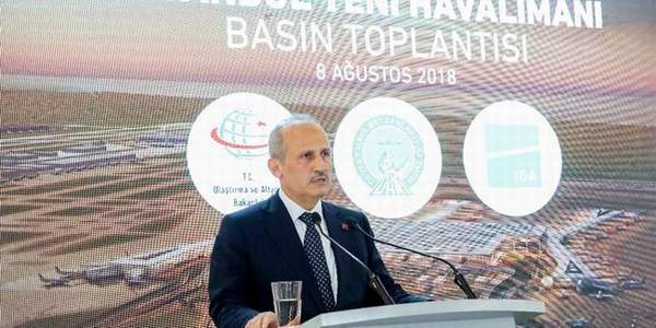 BAKAN TURHAN’DAN YENİ HAVALİMANI İLE İLGİLİ AÇIKLAMA!