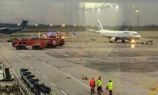 HANNOVER HAVALİMANI’NDA UÇUŞLAR ASKIYA ALINDI