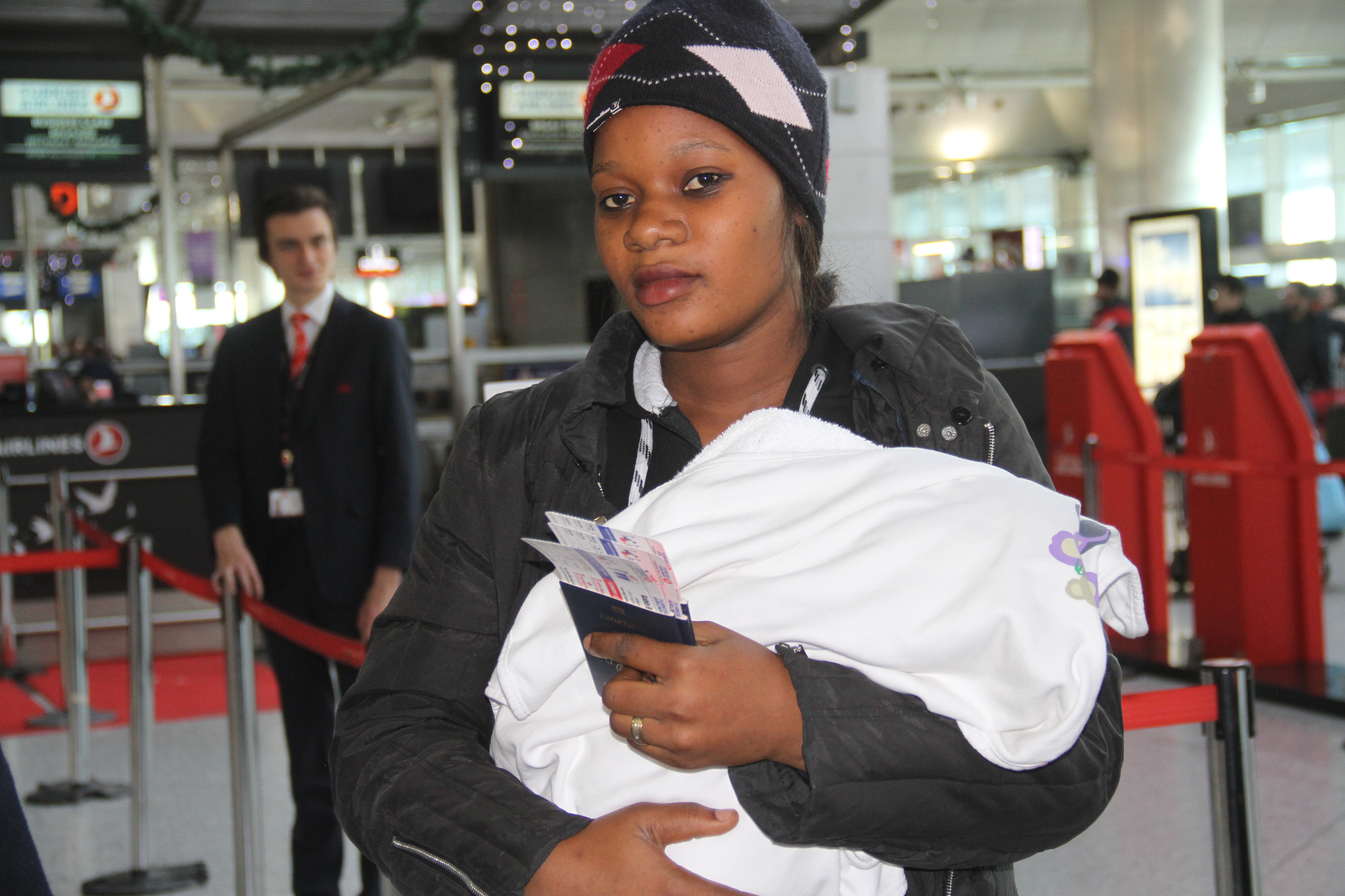 THY,UÇAĞINDA DOĞAN ‘BENEL’ BEBEK ABD’YE GİTTİ!