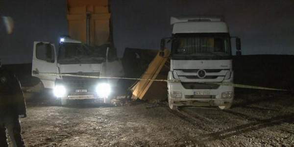 PİST ÇALIŞMASINDA ÜCÜZÜ KAZA!