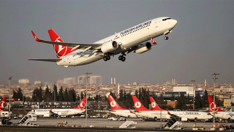 UÇAK YOLCUSU SAYISI 200 MİLYONA DAYANDI