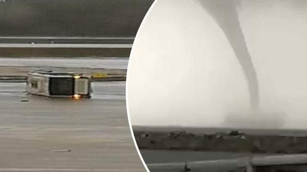 ANTALYA HAVALİMANI’NDA HORTUM DEHŞETİ!