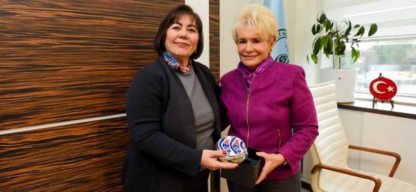 TDMMB’DEN DHMİ GENEL MÜDÜRÜ FUNDA OCAK’A ZİYARET