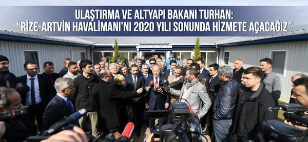 RİZE-ARTVİN HAVALİMANI 2020 YILI SONUNDA AÇILIYOR