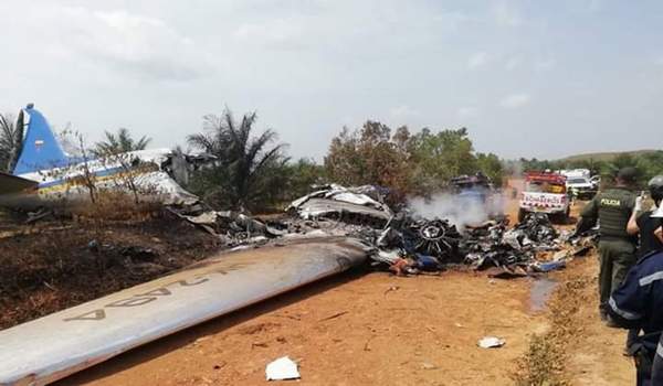 KOLOMBİYA’DA UÇAK DÜŞTÜ!12 ÖLÜ