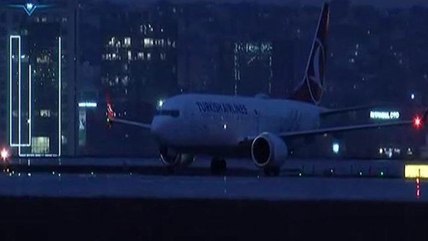 UÇAKLARDAN İLKİ İSTANBUL’A İNDİ!