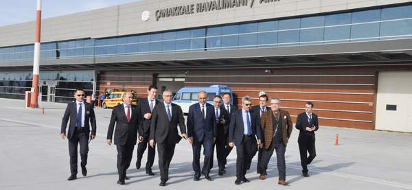 ATEŞ, ÇANAKKALE HAVALİMANI’NDA İNCELEMELERDE BULUNDU