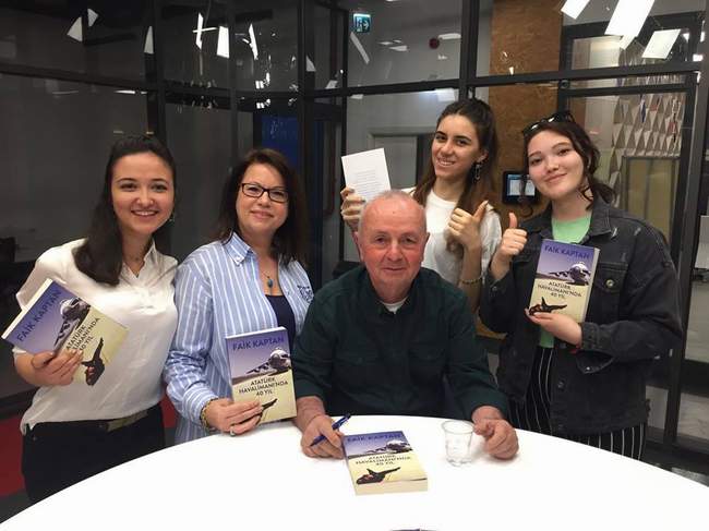 DUAYEN GAZETECİ FAİK KAPTAN İAÜ’ NE KONUK OLDU!