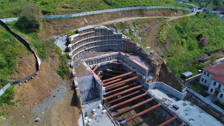 İSTANBUL HAVALİMANI METROSU HAVADAN GÖRÜNTÜLENDİ!