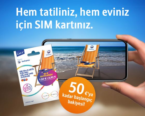 SUNEXPRESS’TEN ORTAK MOBİL TARİFE
