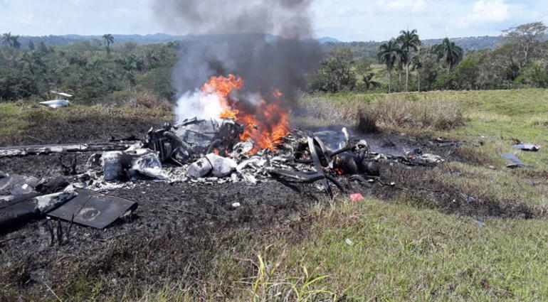 DOMİNİK CUMHURİYETİ’NDE HELİKOPTER DÜŞTÜ!