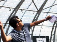 KAĞIT UÇAKLAR DÜNYA ŞAMPİYONLUĞU İÇİN YARIŞTI