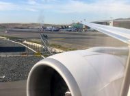 THY UÇAĞININ KANADI ELEKTRİK DİREĞİNE ÇARPTI!