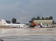 BODRUM’DA ÖZEL UÇAK PİSTTEN ÇIKTI!