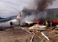 ACİL İNİŞ YAPAN YOLCU UÇAĞI PİSTTEN ÇIKTI!