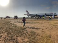 YOLCU UÇAĞINDA KORKU DOLU ANLAR! (VİDEOLU)