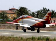 İSPANYA’DA SAVAŞ UÇAĞI DÜŞTÜ! (VİDEOLU)