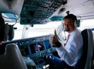 BAKAN PAKDEMİRLİ YANGIN SÖNDÜRME UÇAĞINI TEST ETTİ