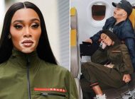 ÜNLÜ MODELİN UÇAK POZU BAŞINA BELA OLDU