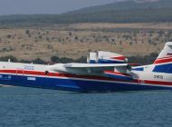 RUS YANGIN SÖNDÜRME UÇAĞI MERCEK ALTINDA