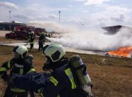 ÇORLU ATATÜRK HAVALİMANI’NDA YANGIN TATBİKATI