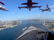 TÜRK YILDIZLARI’NIN İSTANBUL GÖSTERİSİNE ‘KOKPİT İÇİ’ BAKIŞ