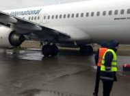 UKRAYNA HAVAYOLLARI UÇAĞI LVİV’DE PİSTTEN ÇIKTI