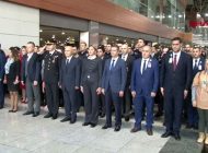 SABİHA GÖKÇEN HAVALİMANI’NDA 10 KASIM TÖRENİ