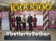 QATAR AIRWAYS’İN 1 MİLYONUNCU YOLCUSUNA ÖZEL KARŞILAMA